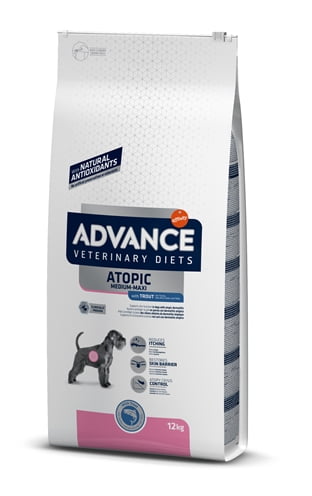 advance veterinary diet dog gevoelige huid medium / maxi-1