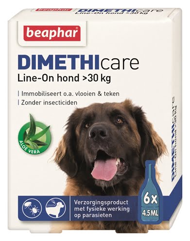 beaphar dimethicare line-on hond tegen vlooien en teken-1