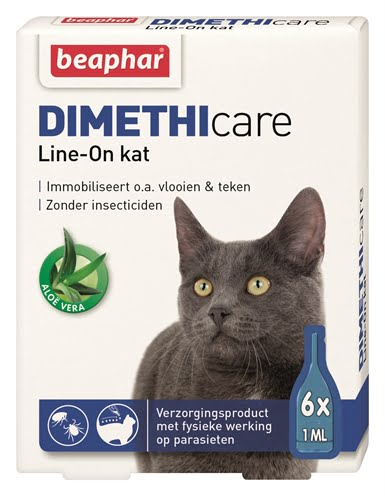 beaphar dimethicare line-on kat tegen vlooien en teken-1