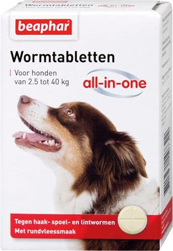 beaphar wormtablet all-in-one hond-1