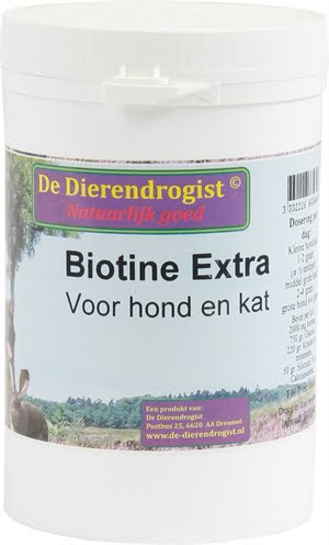 dierendrogist biotine poeder+kruiden voor hond en kat-1