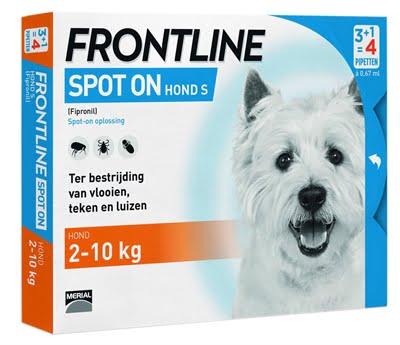 frontline hond spot on small-1