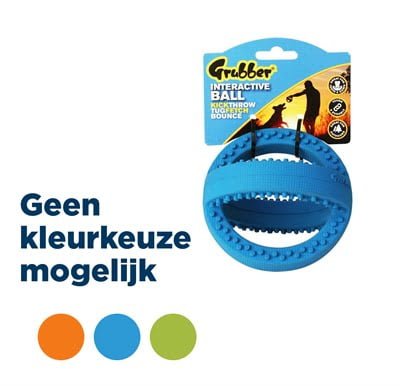 happy pet grubber interactieve voetbal mini assorti-1