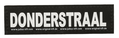 julius k9 labels voor power-harnas / tuig donderstraal-1