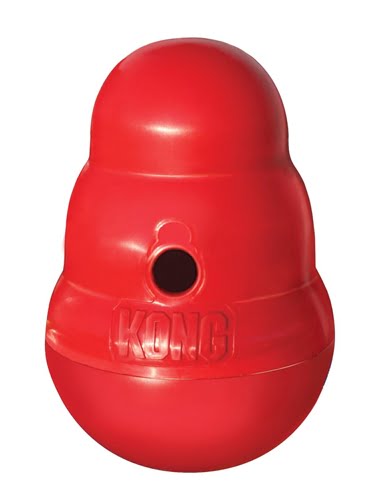 kong snack dispenser wobbler rood-1