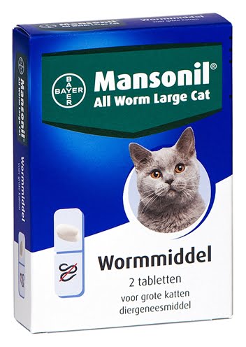 mansonil grote kat all worm tabletten-1