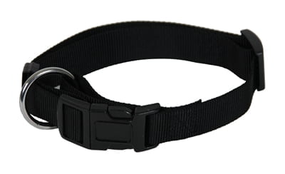 martin halsband basic nylon zwart-1