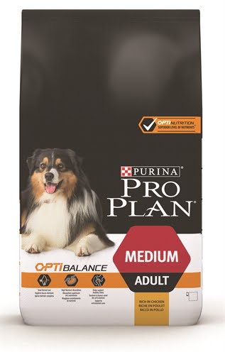 pro plan dog adult medium kip / rijst-1