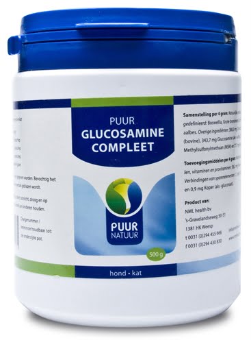 puur natuur glucosamine extra (compleet) voor hond en kat-1