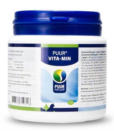 puur natuur vita-min (vitaminen en mineralen) hond en kat-1