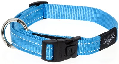 rogz for dogs fanbelt halsband turquoise-1