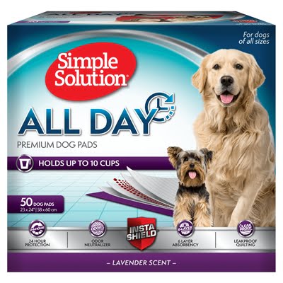 simple solution all day premium dog pads-1