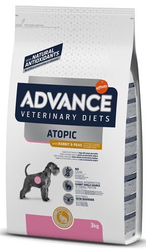 advance veterinary diet dog atopic gevoelige huid graanvrij / derma-1