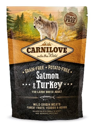 carnilove salmon / turkey adult large breed-1