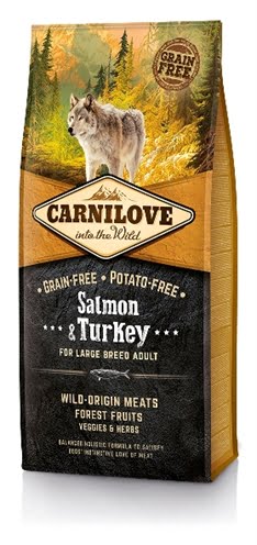 carnilove salmon / turkey adult large breed-1