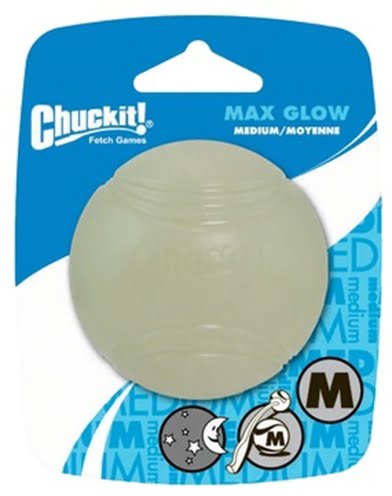 chuckit max glow bal glow in the dark-1