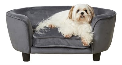 enchanted hondenmand / sofa coco donkergrijs-1