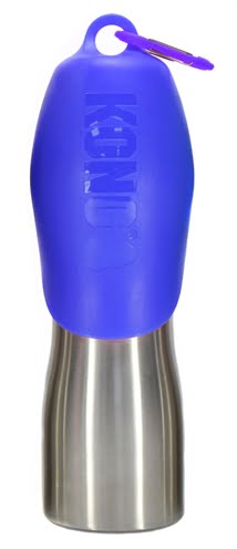 kong h2o drinkfles rvs blauw-1