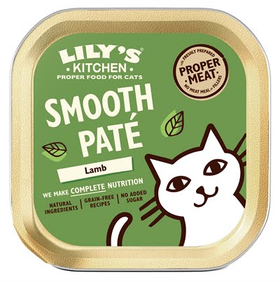 lily's kitchen cat smooth pate lamb-1
