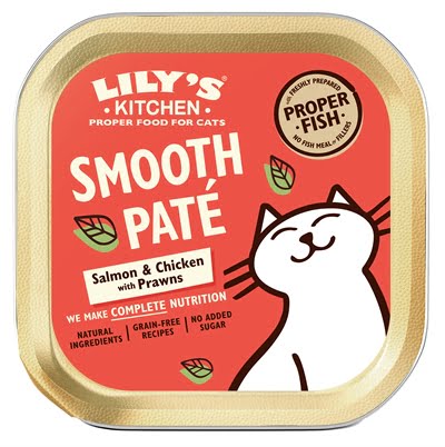 lily's kitchen cat smooth pate salmon / chicken-1