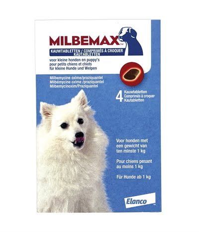 milbemax kauwtablet ontworming puppy / kleine hond-1