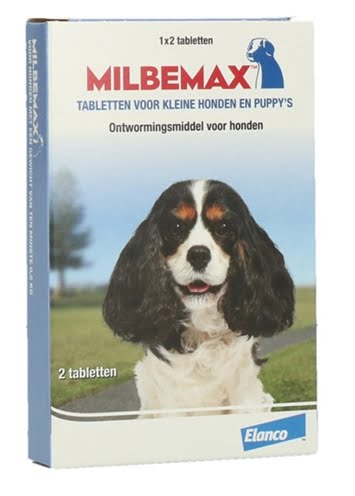 milbemax tablet ontworming puppy / kleine hond-1