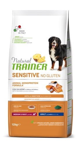 natural trainer dog adult medium / maxi sensitive salmon glutenvrij-1