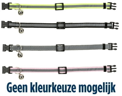 trixie junior halsband kat kitten reflecterend assorti-1