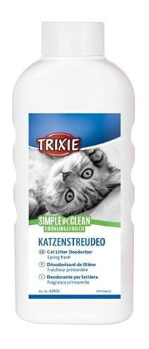 trixie simple'n'nclean geurverdrijver kattenbak lentefris-1
