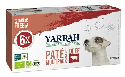 yarrah dog alu pate multipack beef / chicken-1