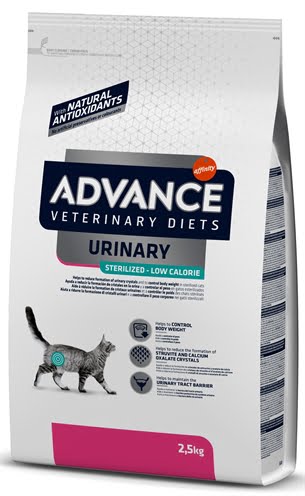 advance veterinary diet cat urinary sterilized minder calorieën-1