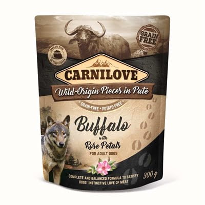 carnilove dog pouch buffel / rozenblad-1