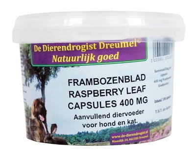 dierendrogist frambozenblad capsules-1