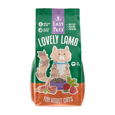 easypets lovely lamb adult kattenvoer-1