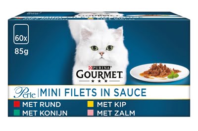 gourmet perle mini filets in saus kip / konijn / rund / zalm-1