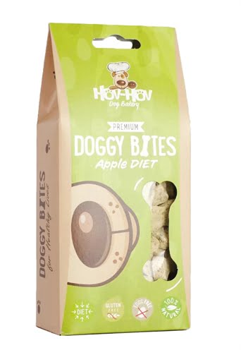 hov-hov premium vegan doggy bites graanvrij appel-1