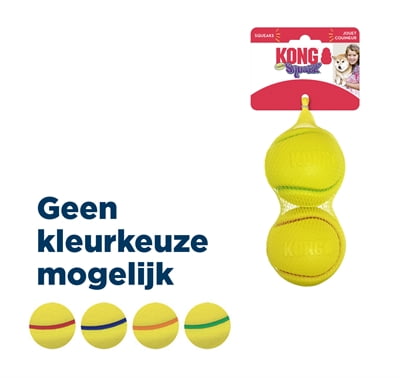 kong squeezz tpr tennisbal geel assorti-1