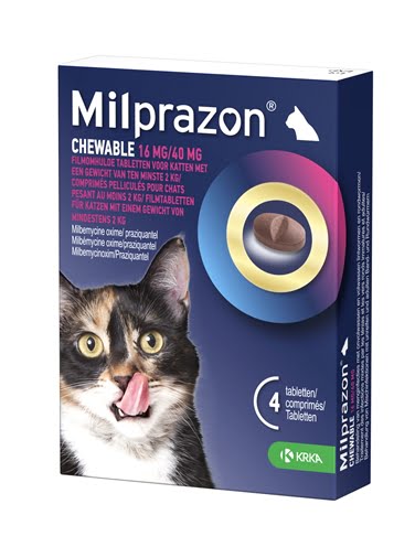 krka milprazon kauwtabletten ontwormingstabletten kat-1