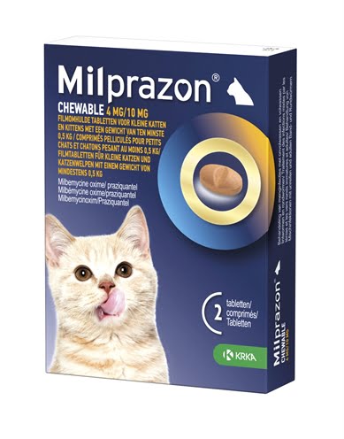 krka milprazon kauwtabletten ontwormingstabletten kat-1
