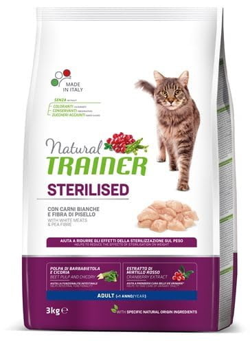 natural trainer cat sterilised white meat-1