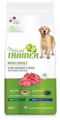 natural trainer dog adult maxi beef / rice-1