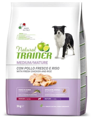 natural trainer dog senior medium chicken-1