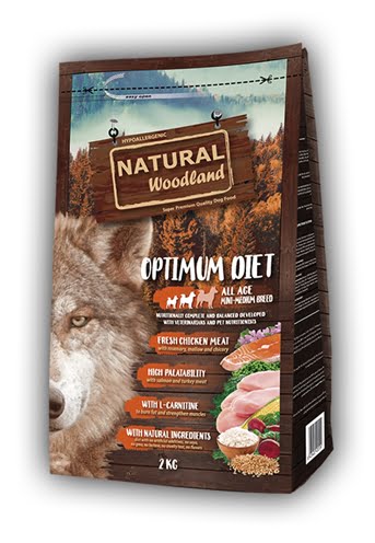 natural woodland optimum mini / medium breed diet-1