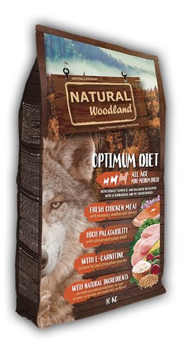 natural woodland optimum mini / medium breed diet-1