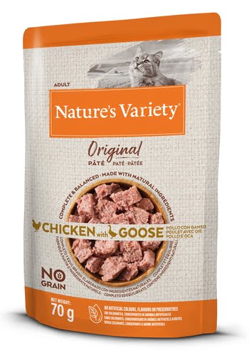 natures variety original pouch chicken / goose-1