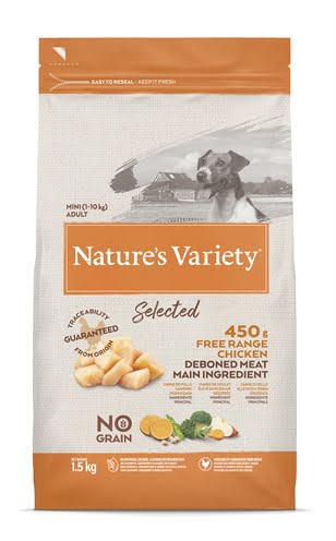 natures variety selected adult mini free range chicken-1