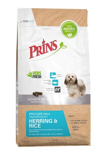 prins procare adult mini herring / rice hypoallergenic-1