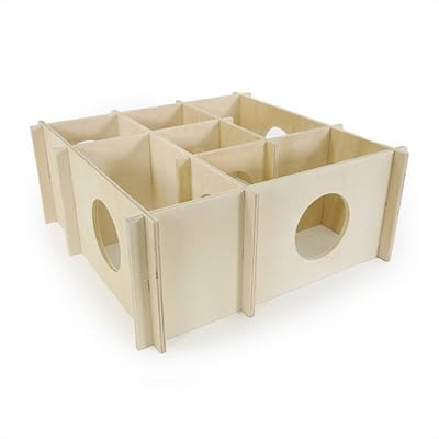 rosewood hamster fun maze hout multiplex-1