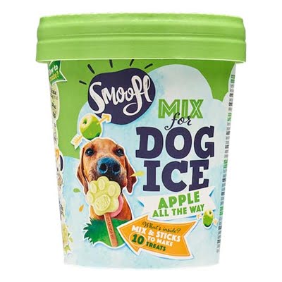 smoofl ijsmix voor honden appel-1