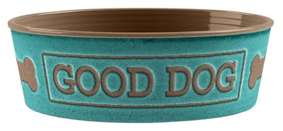 tarhong voerbak good dog melamine turquoise-1